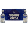 Absolut Vodka Mini Shooters 50mL 12 Pack